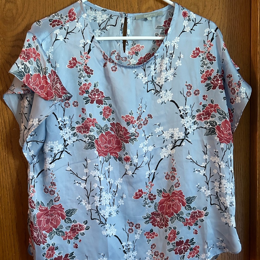 Floral blouse